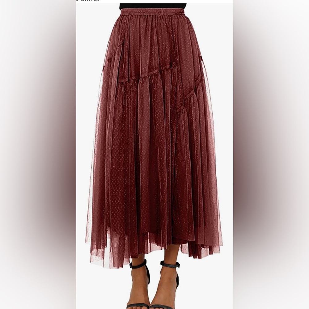 Chic tulle skirt
